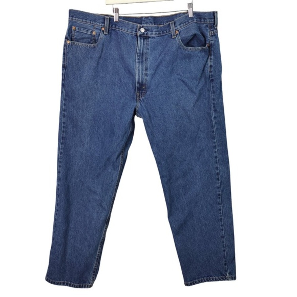 Levis Mens Gorpcore Workwear 550 Relaxed Tapered 100% Cotton Jeans 48x32 Blue